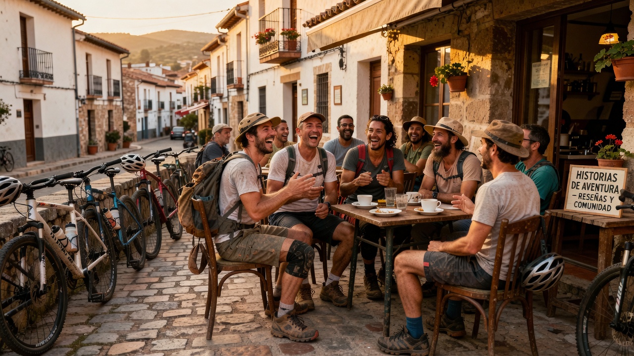 Café tras la ruta